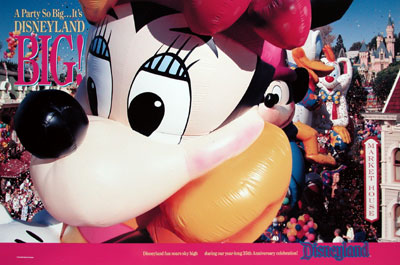 Disneyland BIG ad, Caroselli print