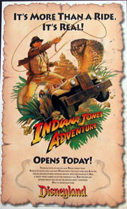 Indiana Jones newspaper ad, Caroselli print